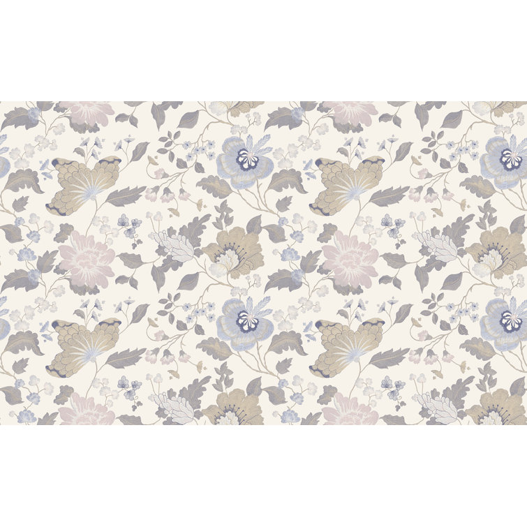Alcott Hill® Floral Wallpaper Wayfair